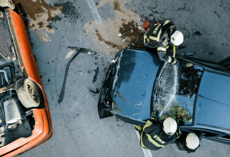 determining fault in an accident