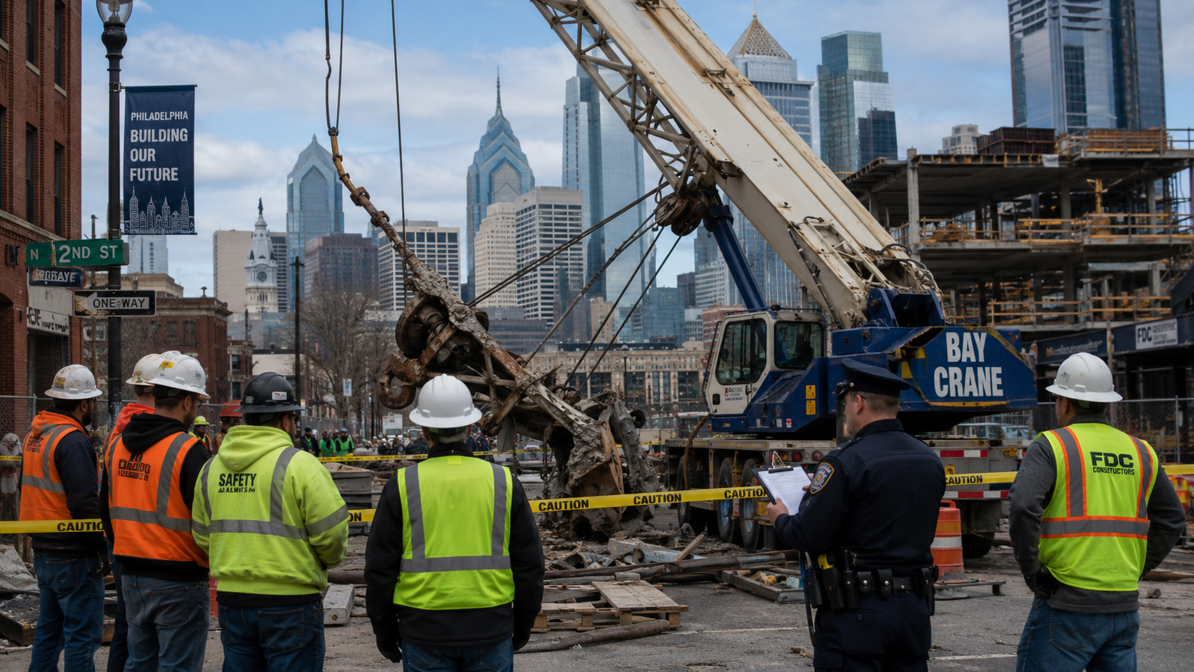 Crane Accidents in Philadelphia