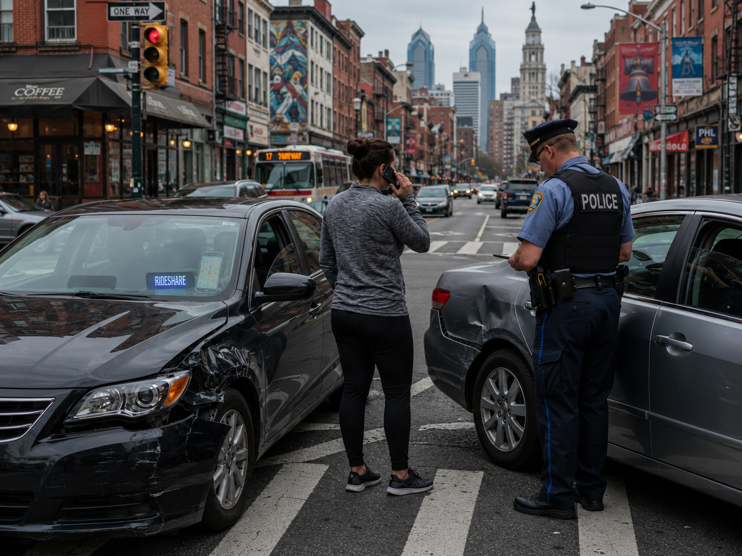What Happens If an Uber Driver Hits You in Philadelphia